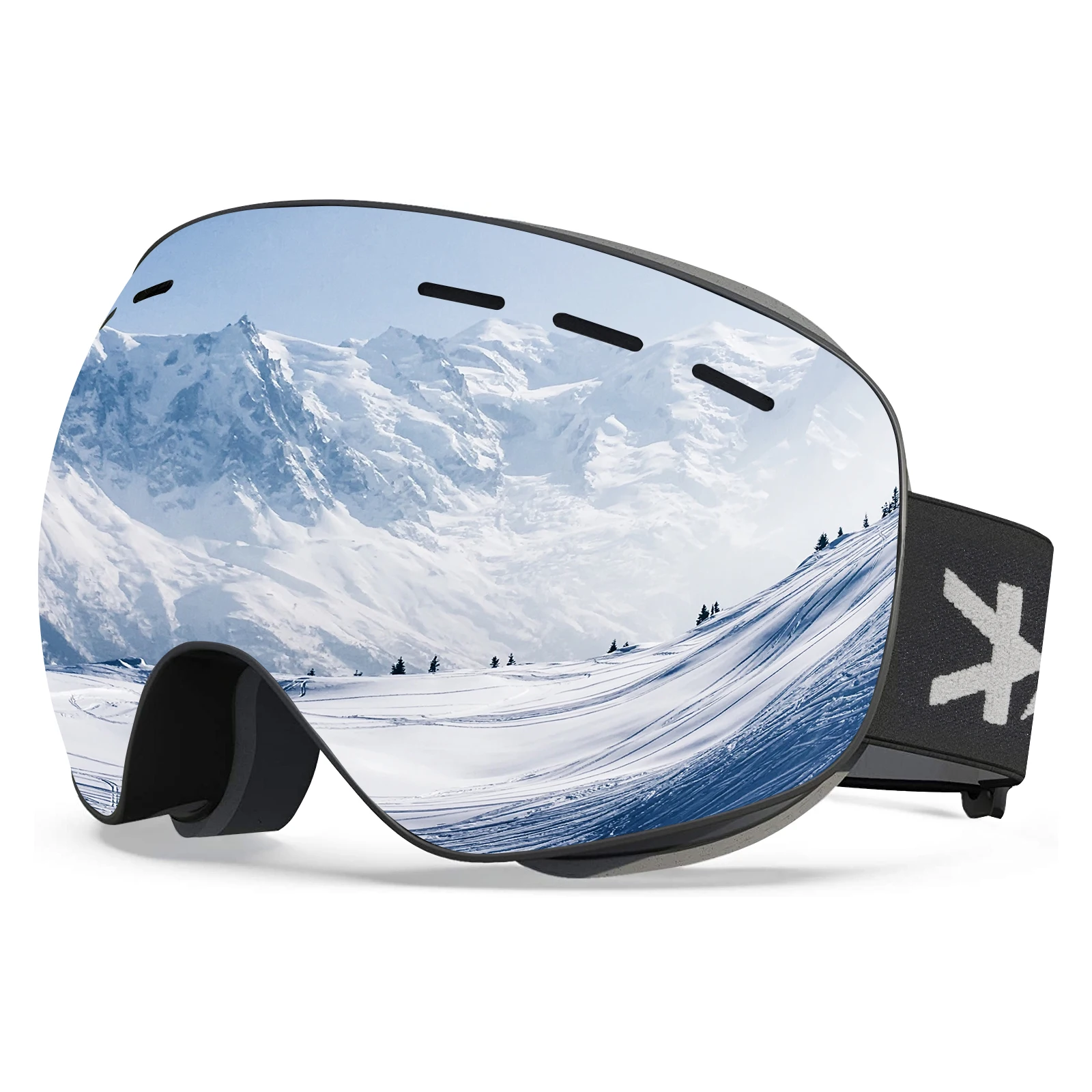 

NEW Winter Outdoor Ski Snow Mirror Sports Men Women Goggles UV Mirror Ski Goggles Snowboard Adult Anti-fog Spherical Snowmobile