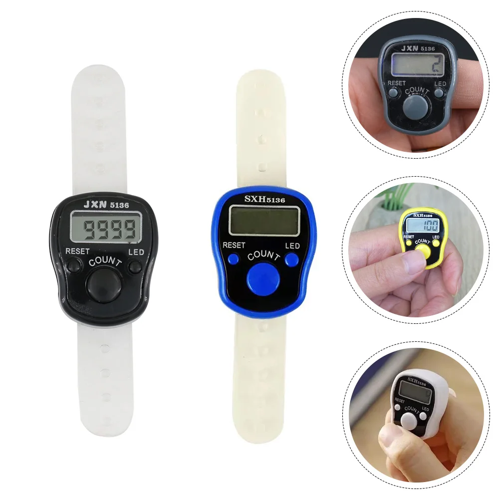 

Mechanical Number Click Finger Counter Muslim Prayer Beads Electronic Small Counters