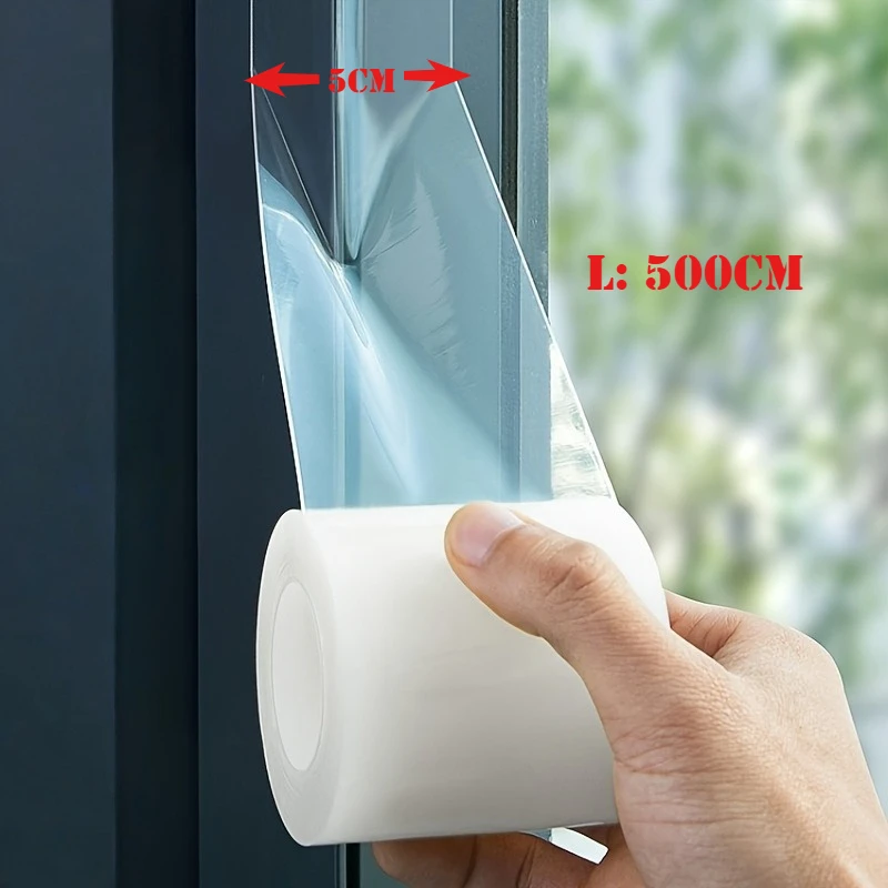 

Прозрачный оконный уплотнитель 500см PE