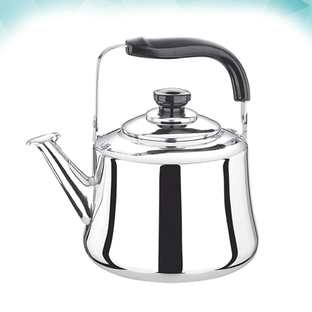 

Kettle Stovetop Tea Steel Teapot Water Whistling Stove Heatingpot Stainless Boiling Whistle Metal Kettles Gas Large Heavy Duty