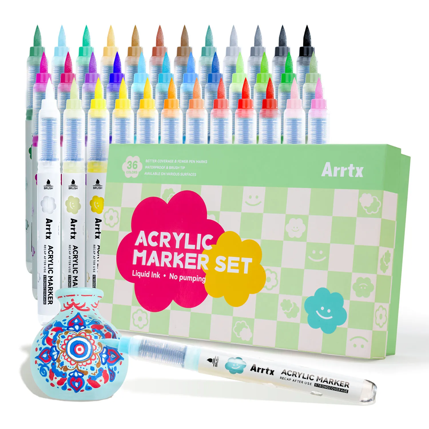 Маркеры Arrtx 36 цветов