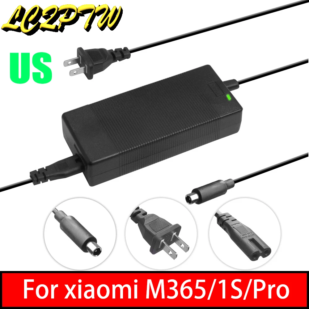 

Зарядное устройство для электроскутера Xiaomi Mijia M365 1s Pro 2, 42 в, 2 А