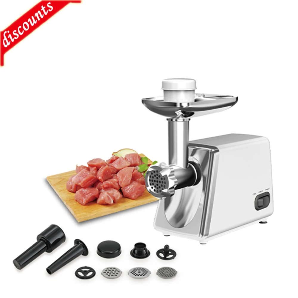 

SOKANY Best Selling Kitchen Appliances Commercial Stand Stainless Steel Meat Grinder With Copper Motor