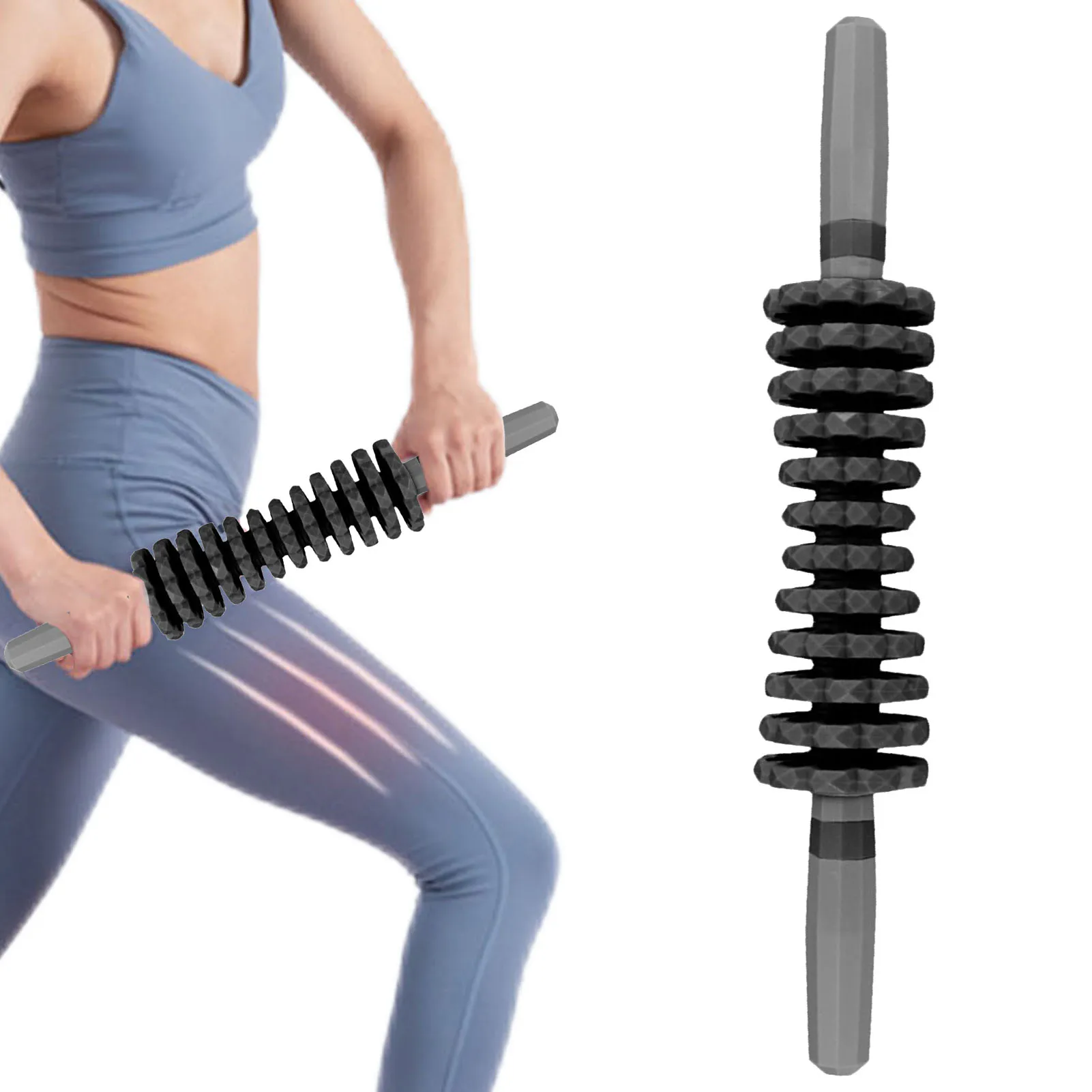 

Fascia Release Roller Massage Stick Roller For Body Shaping Fascia Roller Massage Stick Trigger Point Effectively Reduces