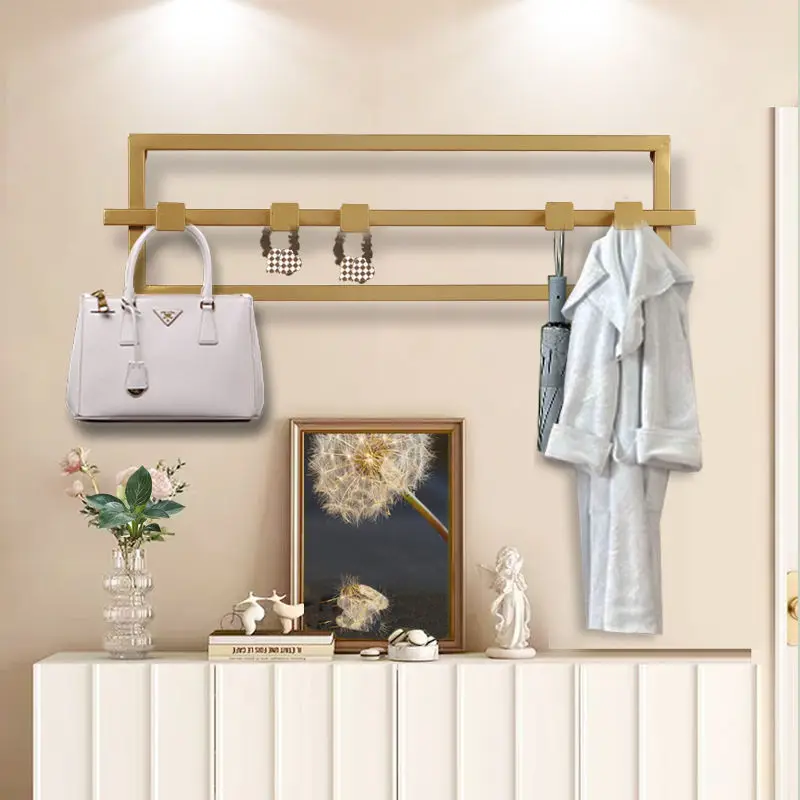 Вешалки для одежды настенная вешалка органайзер хранения гостиной современная
