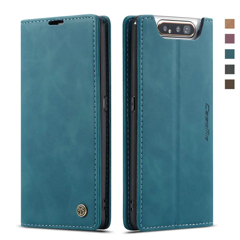 Leather 360 Protect for Coque Samsung A80 Case A53 A33 A21S A13 A24 51 71 A 80 Cover Etui Samsung Galaxy A80 A31 A30 A23 A54 A34
