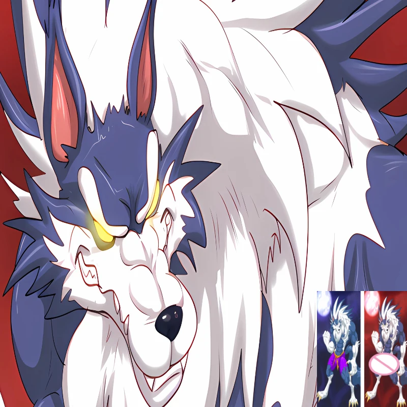 

Furry Orcus Dakimakura Anime Jon Talbain (Darkstalkers) Pillowcase Double-sided Print Hugging Bedding Body Pillow Cover Case