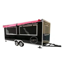 dot approved american popular street outdoor fast food carts crepe food truck with snack mobile kitchen cooking equipment price
