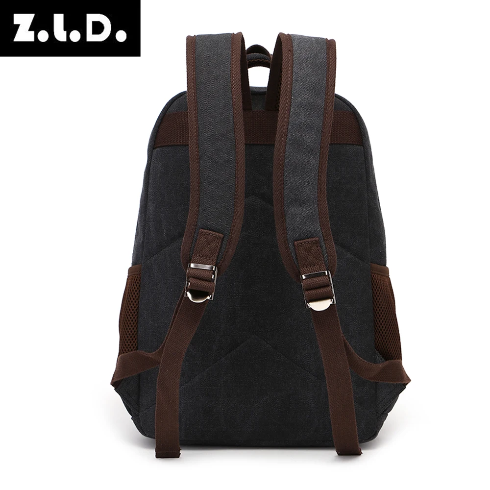 Однотонная Холщовая Сумка scool школьный рюкзак вместительный для ноутбука oem