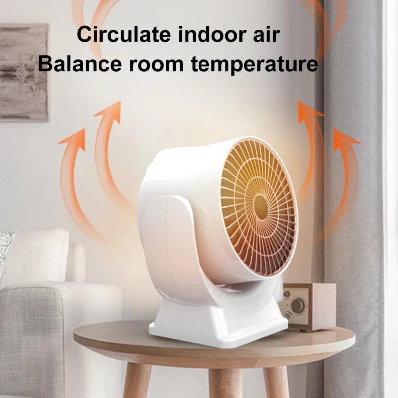 

Desktop Heater Fire Retardant Heater Desktop Mini Electric Fan Heater for School Space Heater