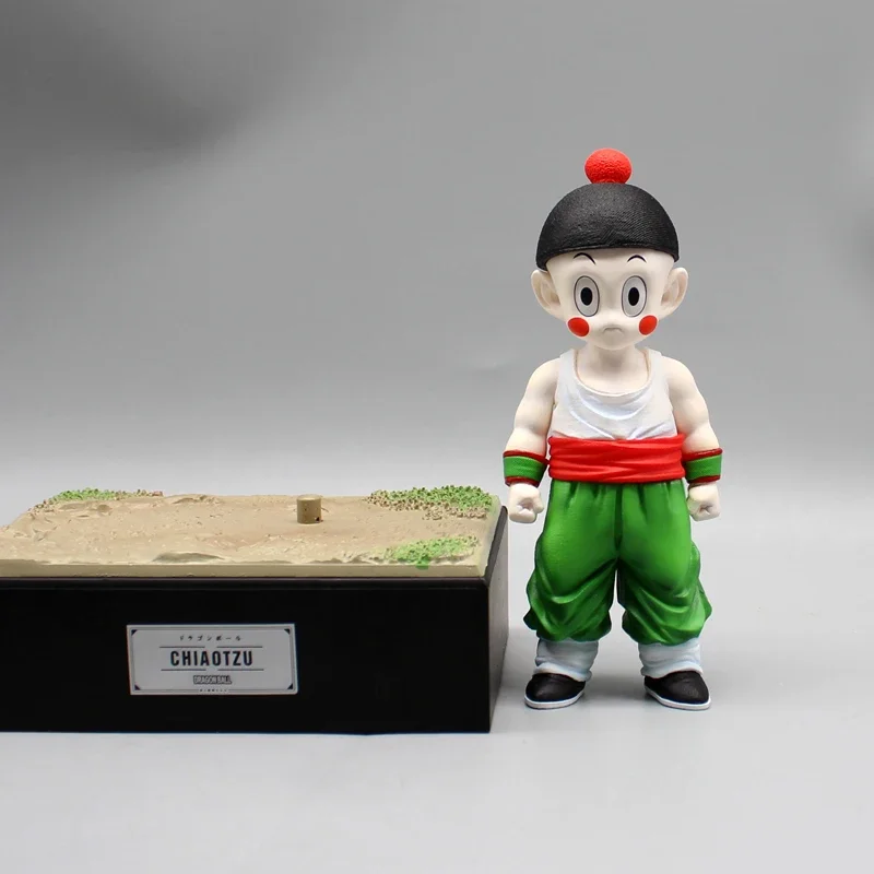 Фото Dragon Ball Tien Shinhan Chaoz Фигурки ПВХ 27 см Аниме Фигурка Настольное украшение Статуя Модель Кукла Игрушка Рождество Для подарков №2