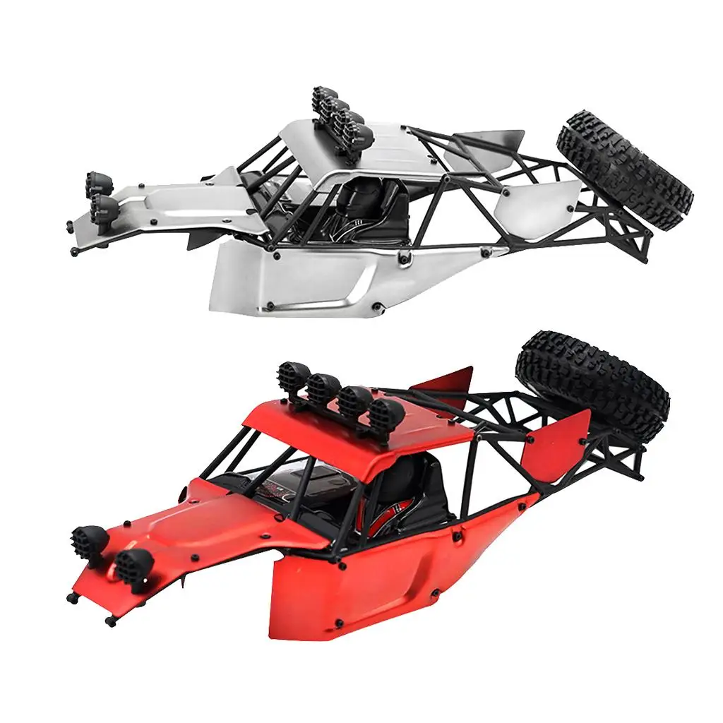 

1:12 Scale 4WD Electric RC Truck Body Shell with Driver Seat Upgrade Parts for FY03 Q39 Red