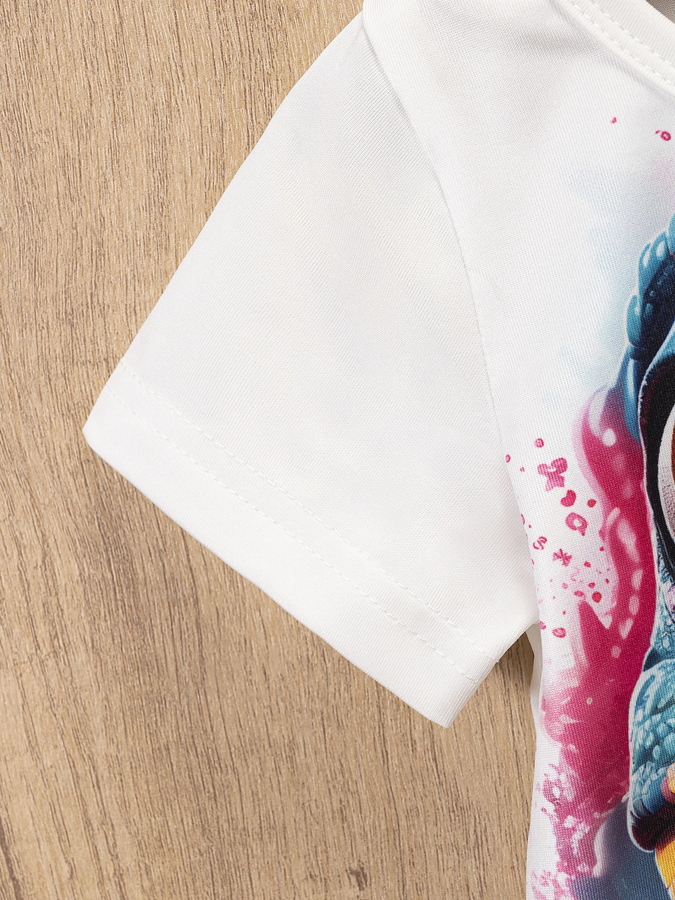 Джинсовый Топ Для Мальчиков С Круглым Вырезом И Короткими Рукавами. Летний