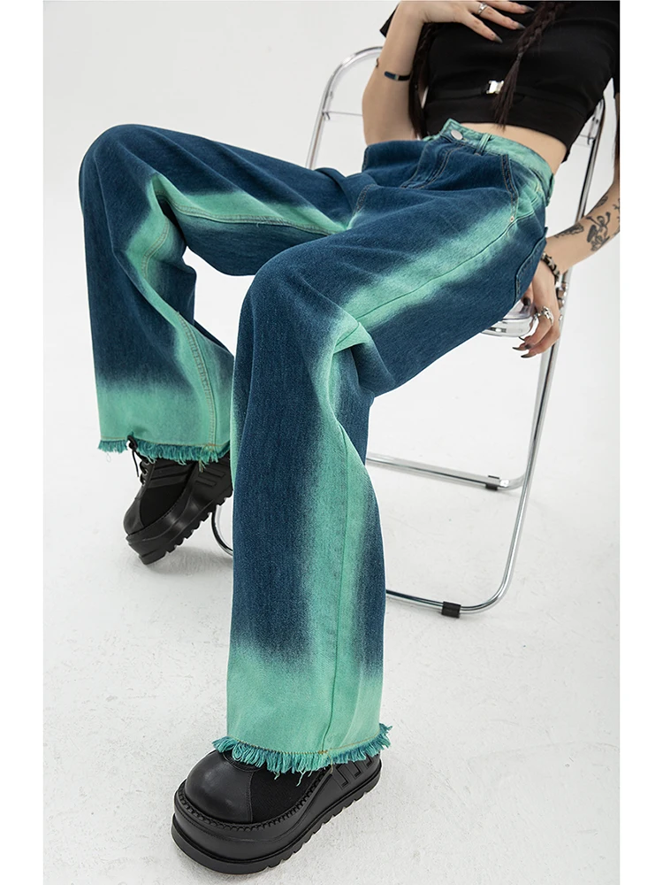 

Women Baggy Jeans High Waist Loose Wide Leg Jean 2022 Autumn Fashion Y2k Casual Streetwear Denim Pants Trouser