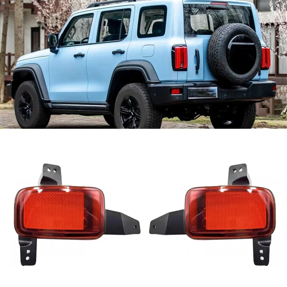 Для Great Wall TANK 300 Off-Road Edition Автомобильный левый задний противотуманный фонарь