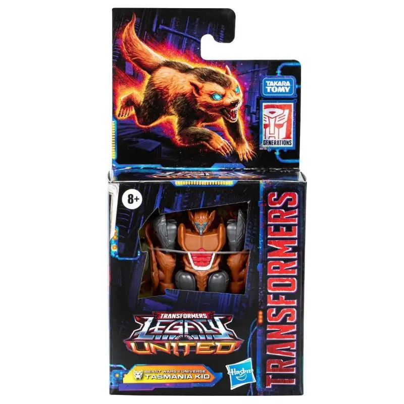 TAKARA TOMY Трансформеры Legacy United Core Class Beast Wars II Universe Tasmania Kid 3 5-дюймовая фигурка в