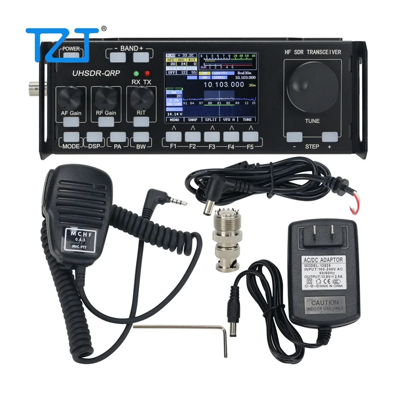 Трансивер TZT HamGeek mbtc V0.6.3 HF SDR трансивер QRP Любительское радио (прозрачные