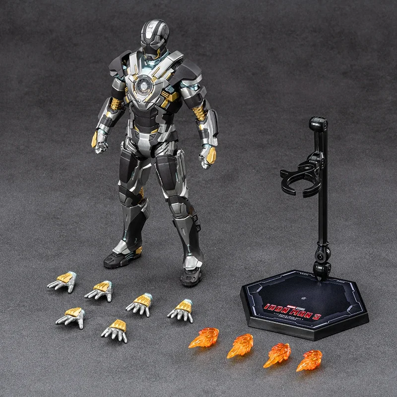 Новый Marvel Zdtoys Железный человек 1/10 Mk24 Mk22 Mk41 Mk47 Фигурки Модель игрушки Аниме