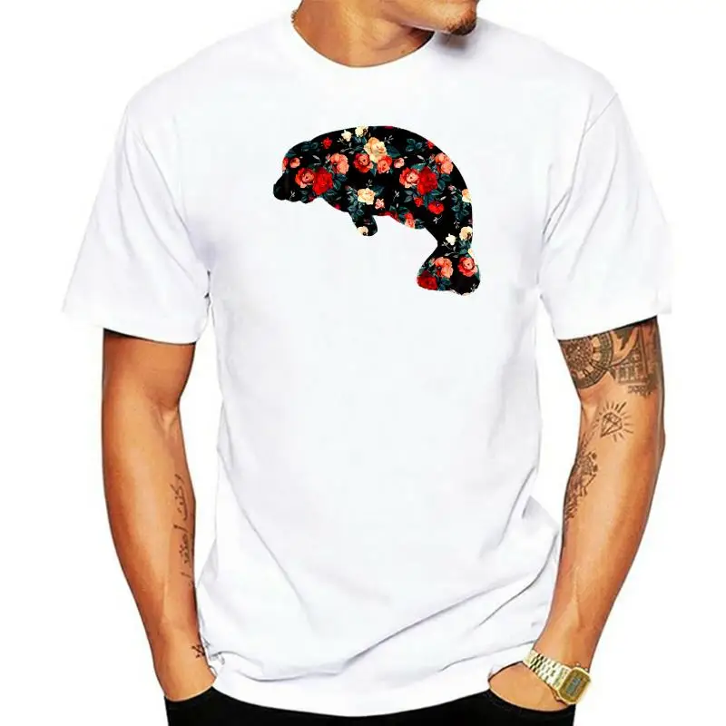 

Men T Shirt Manatee Lovers Vintage Roses Women t-shirt