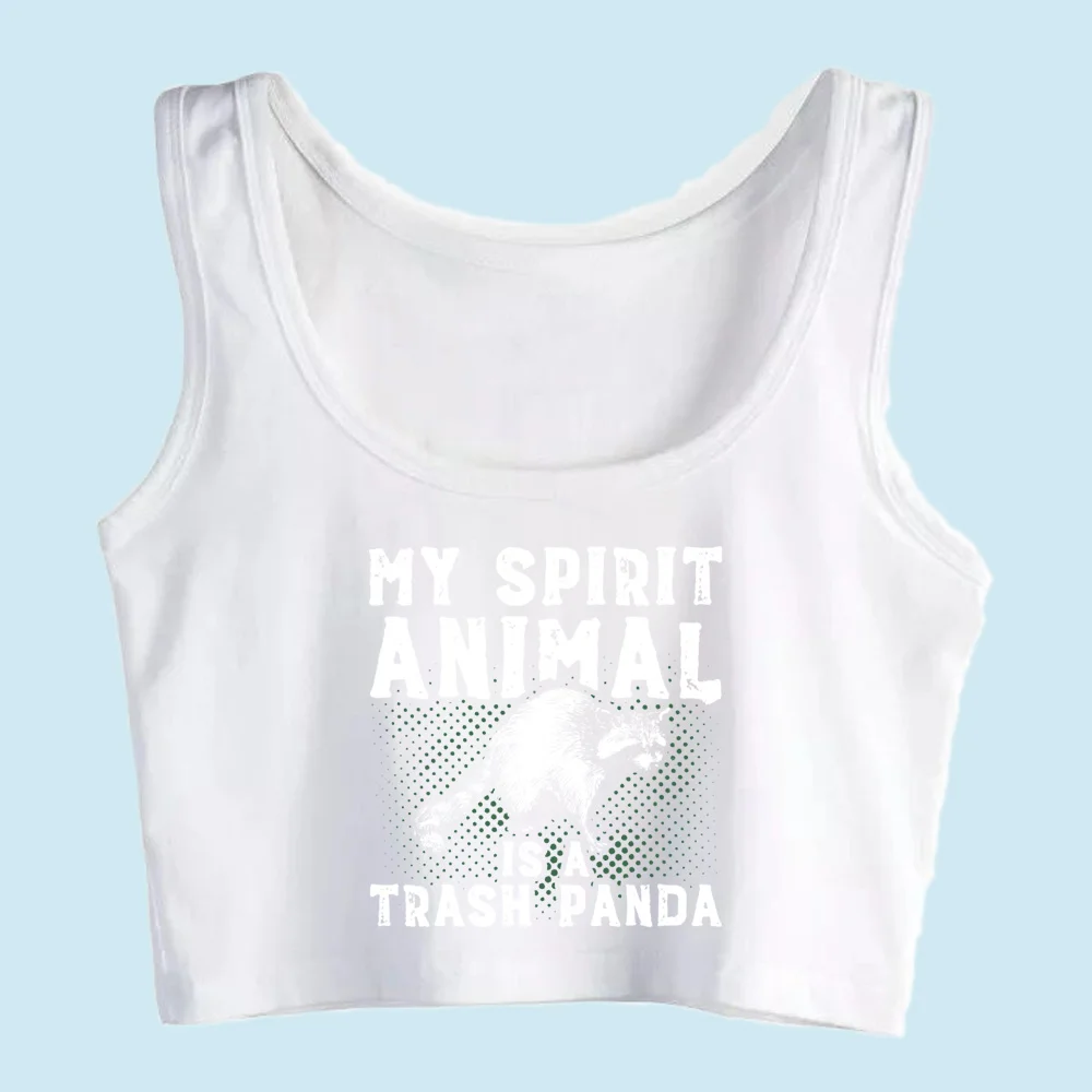 Женский укороченный топ с принтом My Spirit |