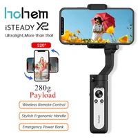hohem isteady x2 smartphone gimbal 3 axis handheld stabilizer with remote control for hone12 11promax samsung huaiweiyoutube