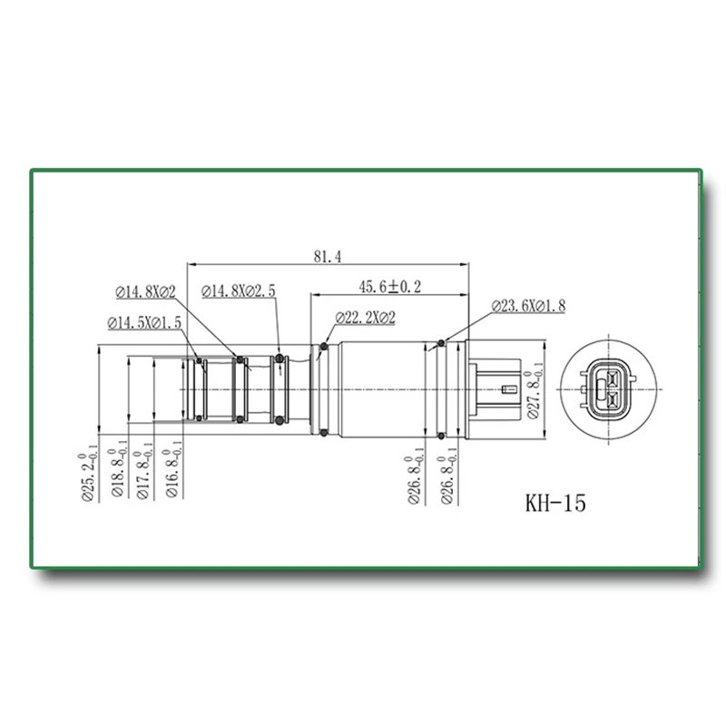Электромагнитный управляющий клапан компрессора переменного тока 5SE09C 5s12c 6s16c 7s16c