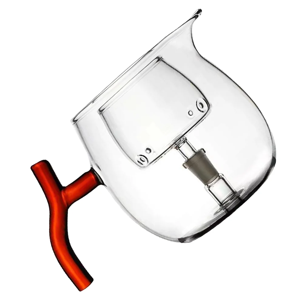 

Borosilicate Glass Teapot Clear Tea Pot Portable Flower Tea Filter Kettle 500ml