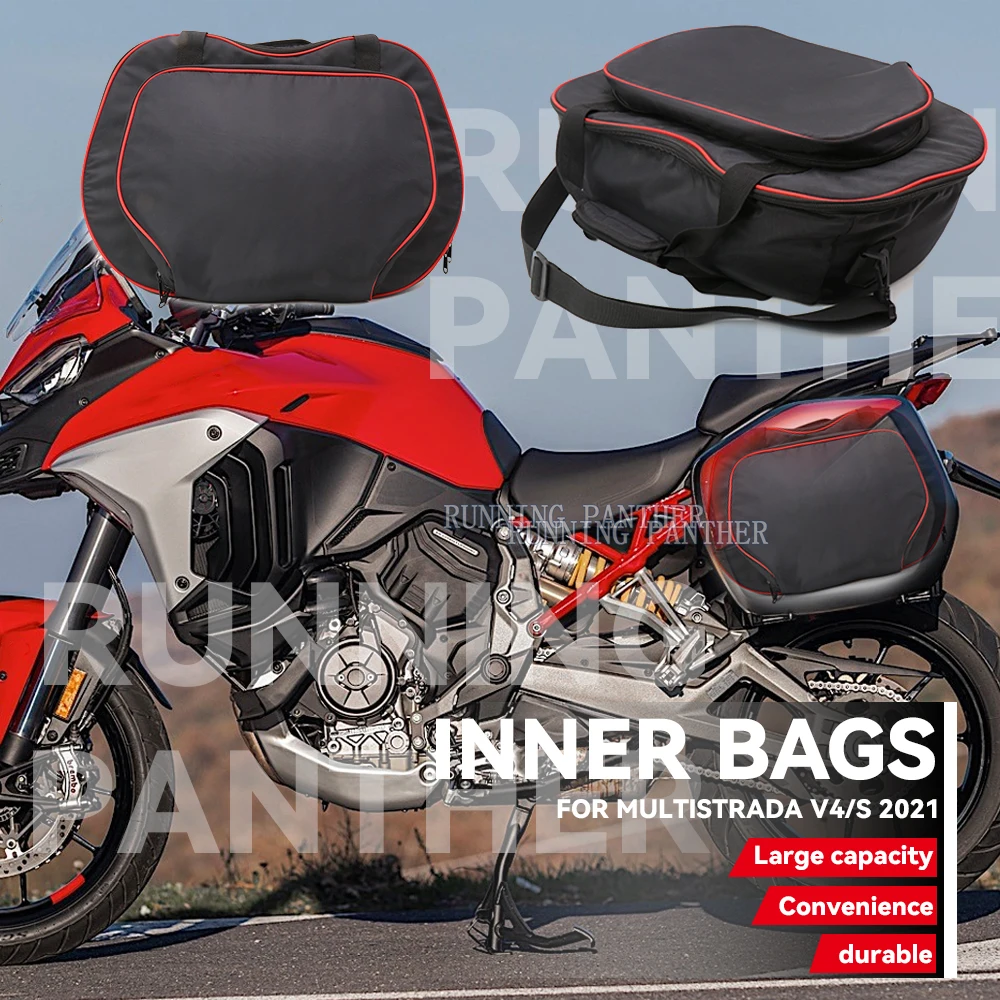 Внутренние пакеты для Ducati Multistrada V4 S 2021 пластиковые боковые панели Чехлы