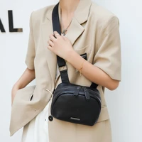 genuine leather womens fanny pack plaid waist bag luxury designer handbags female belt bag shoulder crossbody chest bag