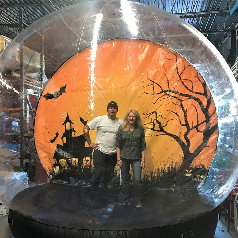 Надувной снежный шар Человеческого Размера на Рождество/Хэллоуин