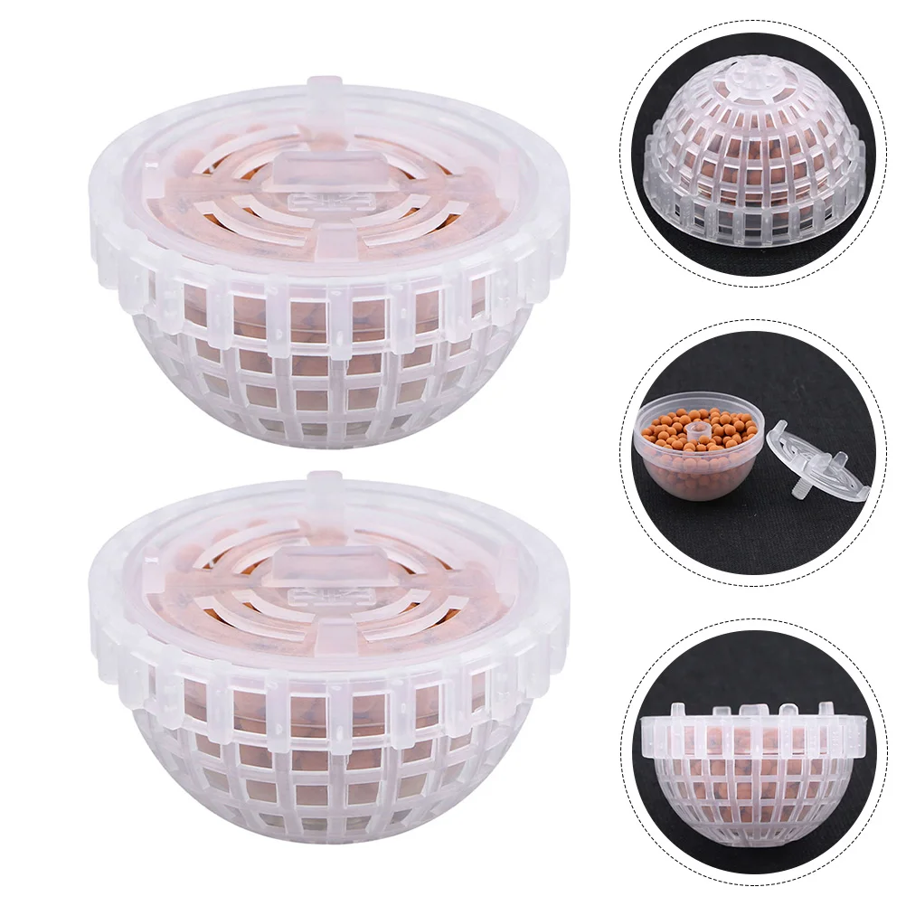 

Ball Holder Aquariumfish Tank Filterlive Planting Containers Mineral Aquatic Shrimpboxes Breeding Media Functional Diy Decor