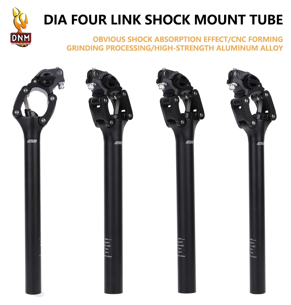 

2023 New DNM MTB Road Bicycle Parts Aluminum Alloy Shock Absorber Seat Tube 27.2mm 30.9mm 31.6mm Seat Tube CTB Suspension