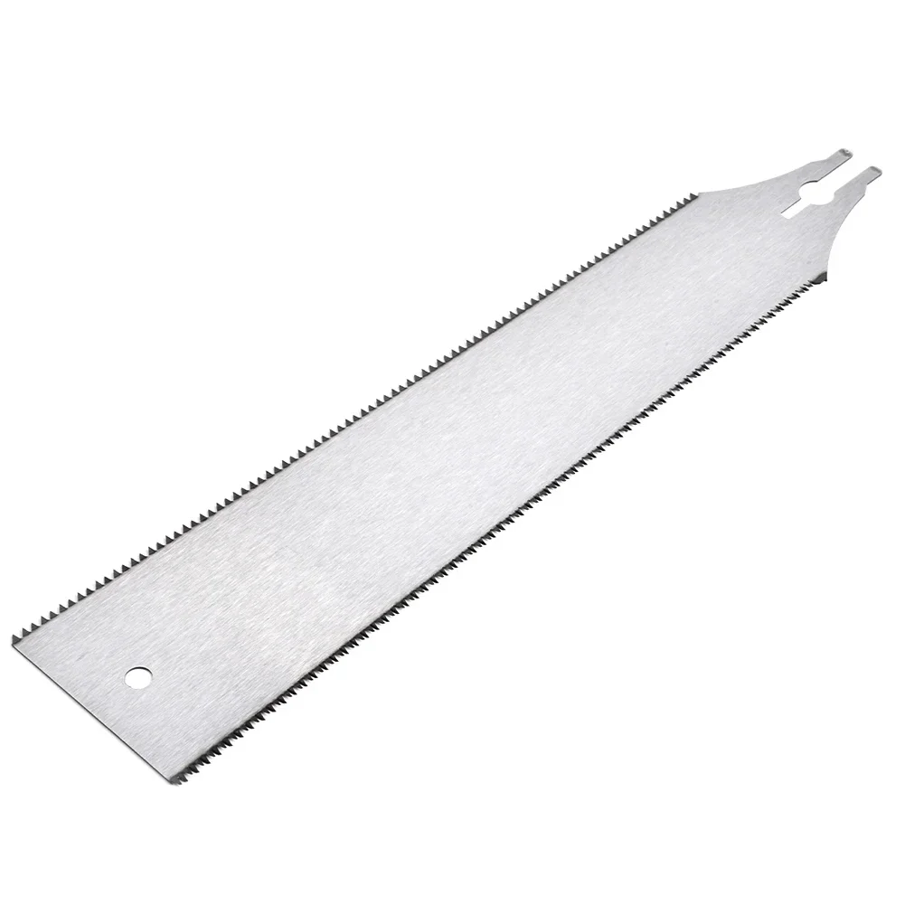 Двухсторонняя ручная пила 65MN обрезка 3 зубьев прямая садовый плотник