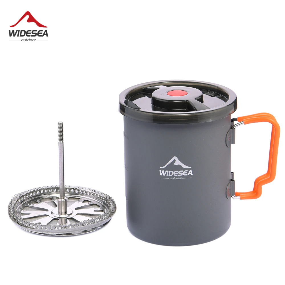 Portable Aluminum Oxide Outdoor Camping Cup Mug Cookware For Hiking Trekking