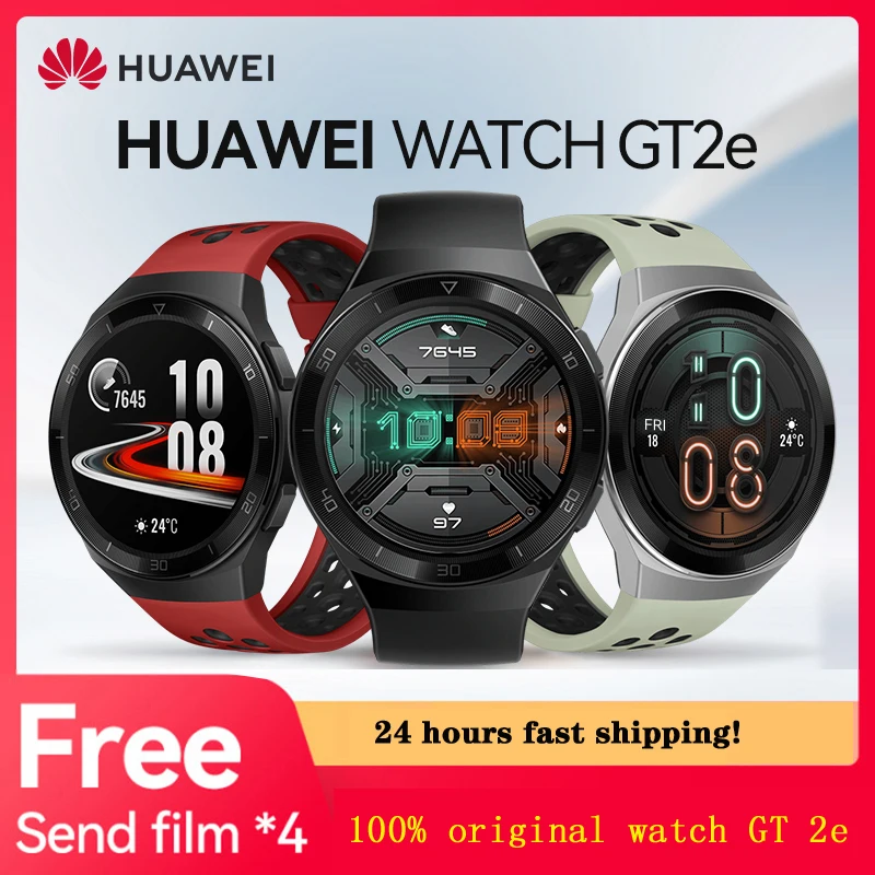 

Смарт-часы Huawei GT2e спортивные, водонепроницаемые, С Пульсометром