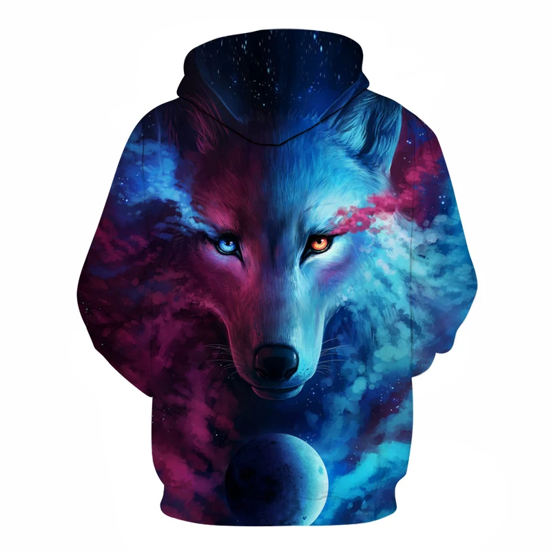 

Where Light And Dark Meet by JoJoesart Wolf 3D Hoodies Sweatshirts Men Women Hoodie Casual Tracksuits 2 Brand Hoodie Coats