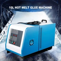 220v 50hz 10l hot melt glue machine automatic dispensing machine glue spraying machine intelligent temperature control dispenser