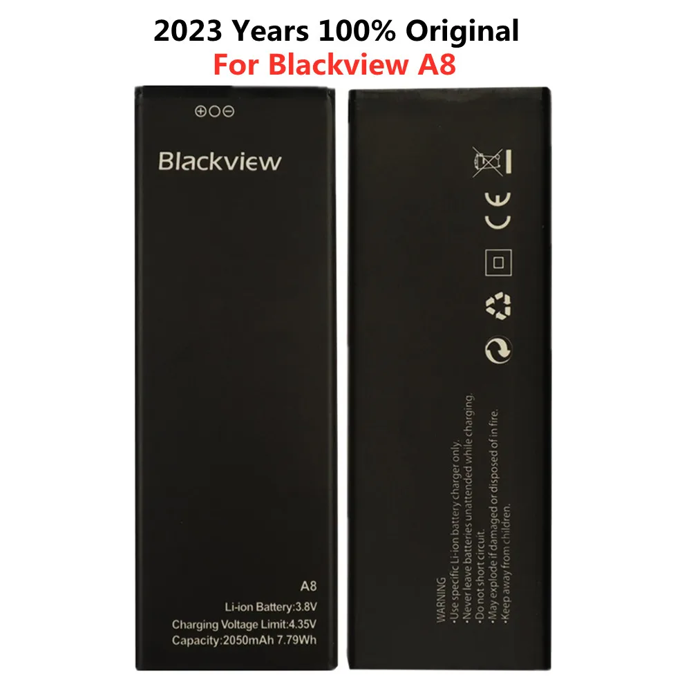 

2023 оригинальный 2050 мАч A8 высококачественный Сменный аккумулятор для Blackview A8 A 8 / Senseit 403499P мобильный телефон