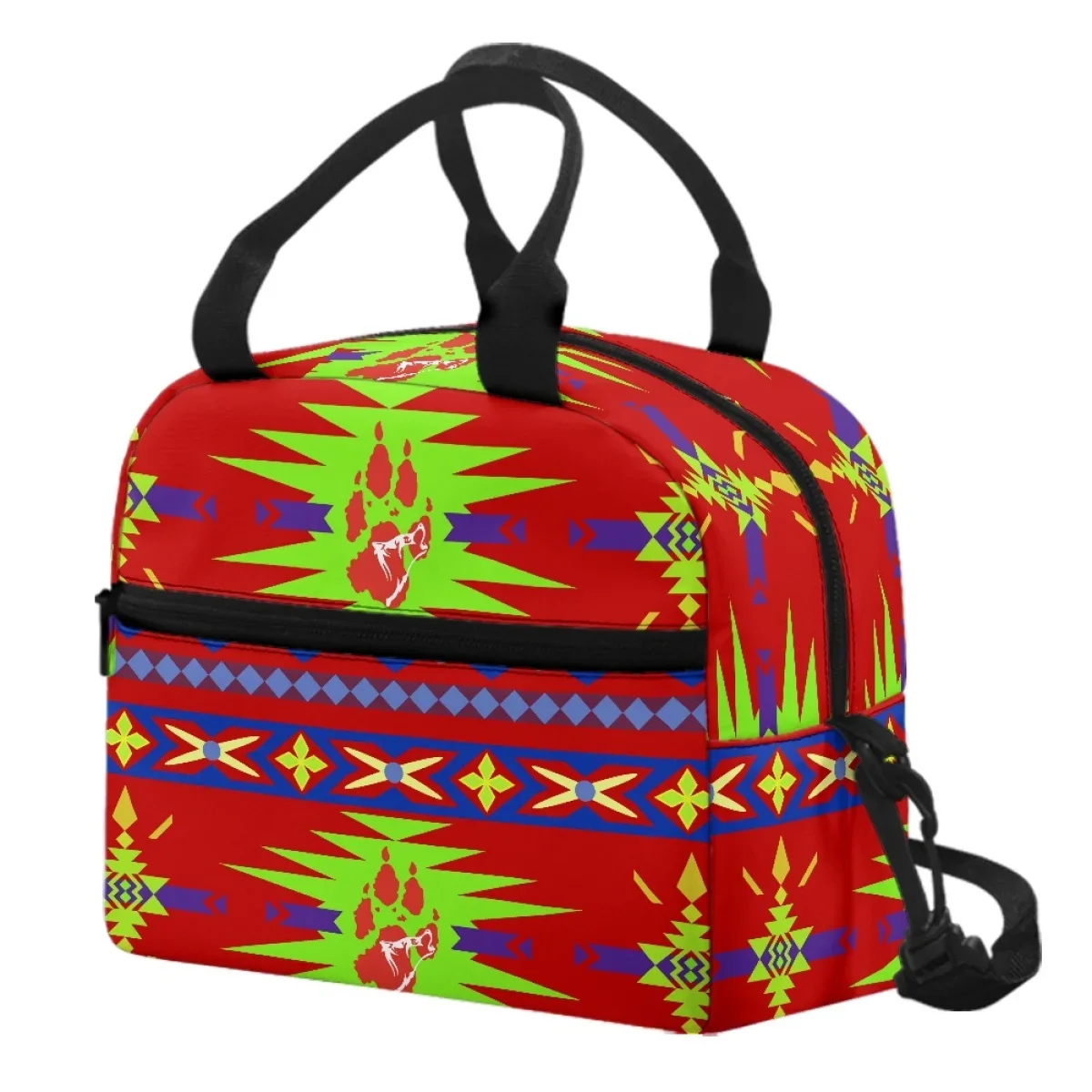 FORUDESIGNS женский термобокс с геометрическим этническим узором легкий изоляционный