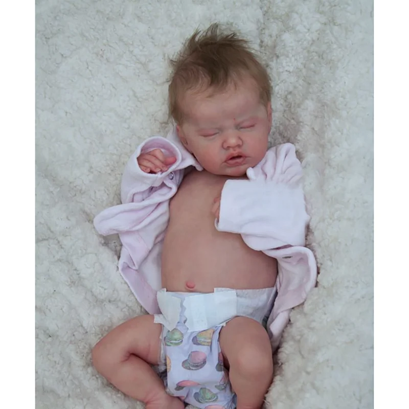 Неокрашенный набор кукол Reborn Indie от Laura 17 дюймов