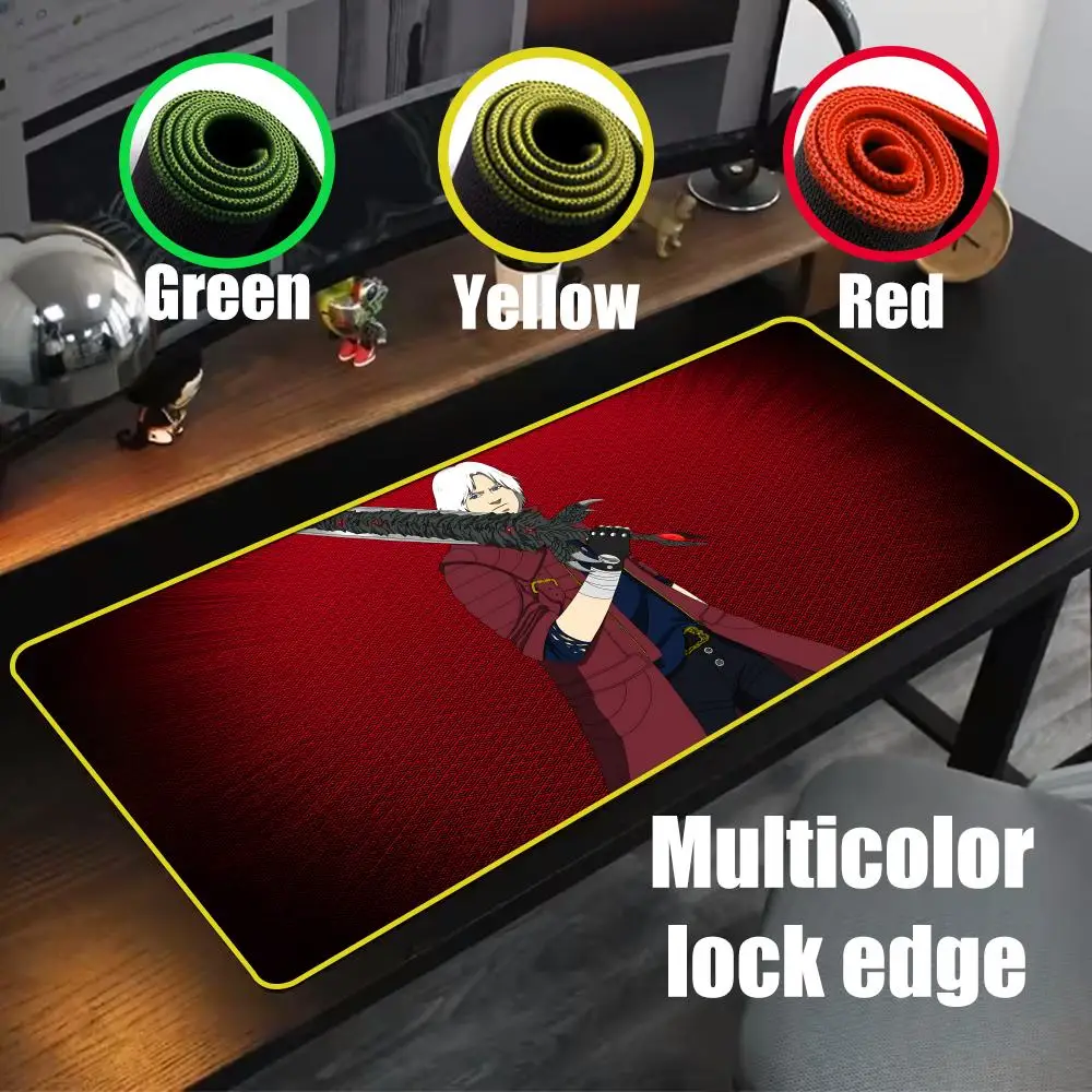 Прохладный коврик для мыши D-Devil M-May C-Cry 5 90x40 см цветной замок чистый натуральный