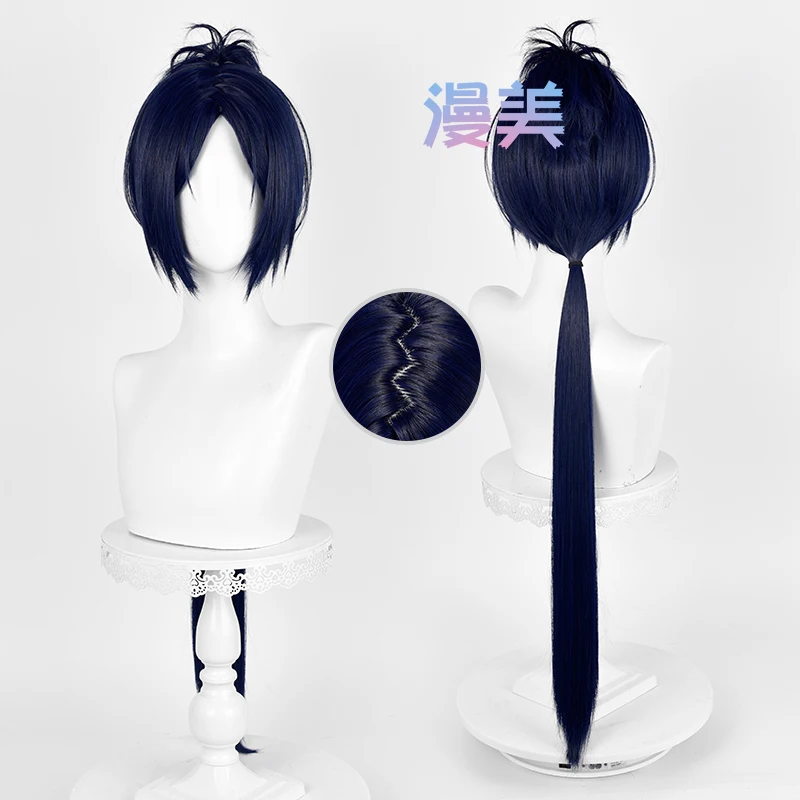 Аниме Mukuro Rokudo парик для косплея десять лет позже волосы синтетические Хэллоуина