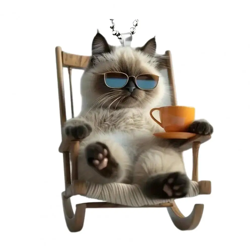 Подвеска в виде кошачьего животного, подвесное украшение со шнурком, легко повесить 2D плоское очаровательное украшение в виде зеркала заднего вида в виде животного елена николаевна куликова игры со шнурком учимся внимательно смотреть и образно мыслить