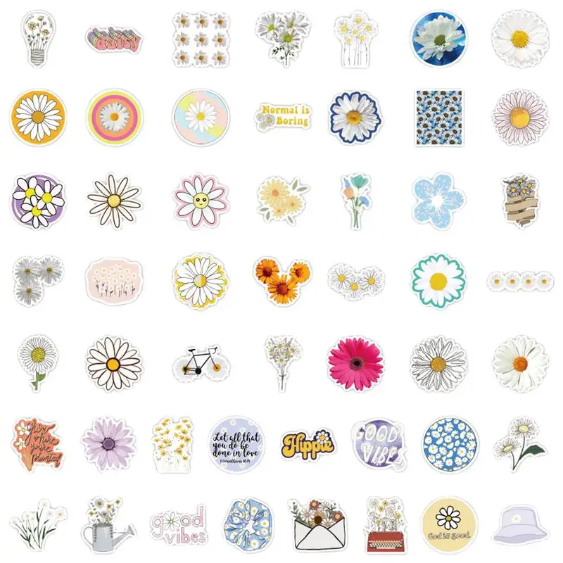 

Little Daisy Graffiti Stickers 50 Pieces Cute And Fashionable Daisy Graffiti Stickers Fun Motivational Stickers For Boys Girls