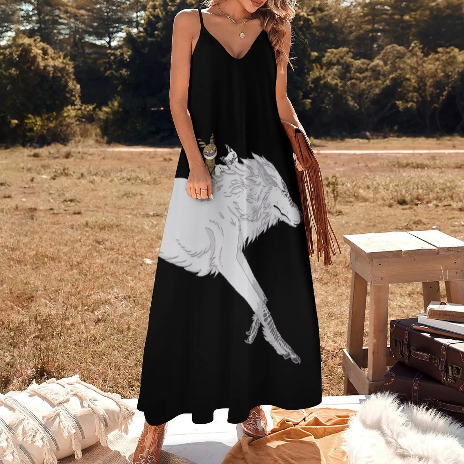 Платье Loth Wolf с Cats полиэстер спандекс