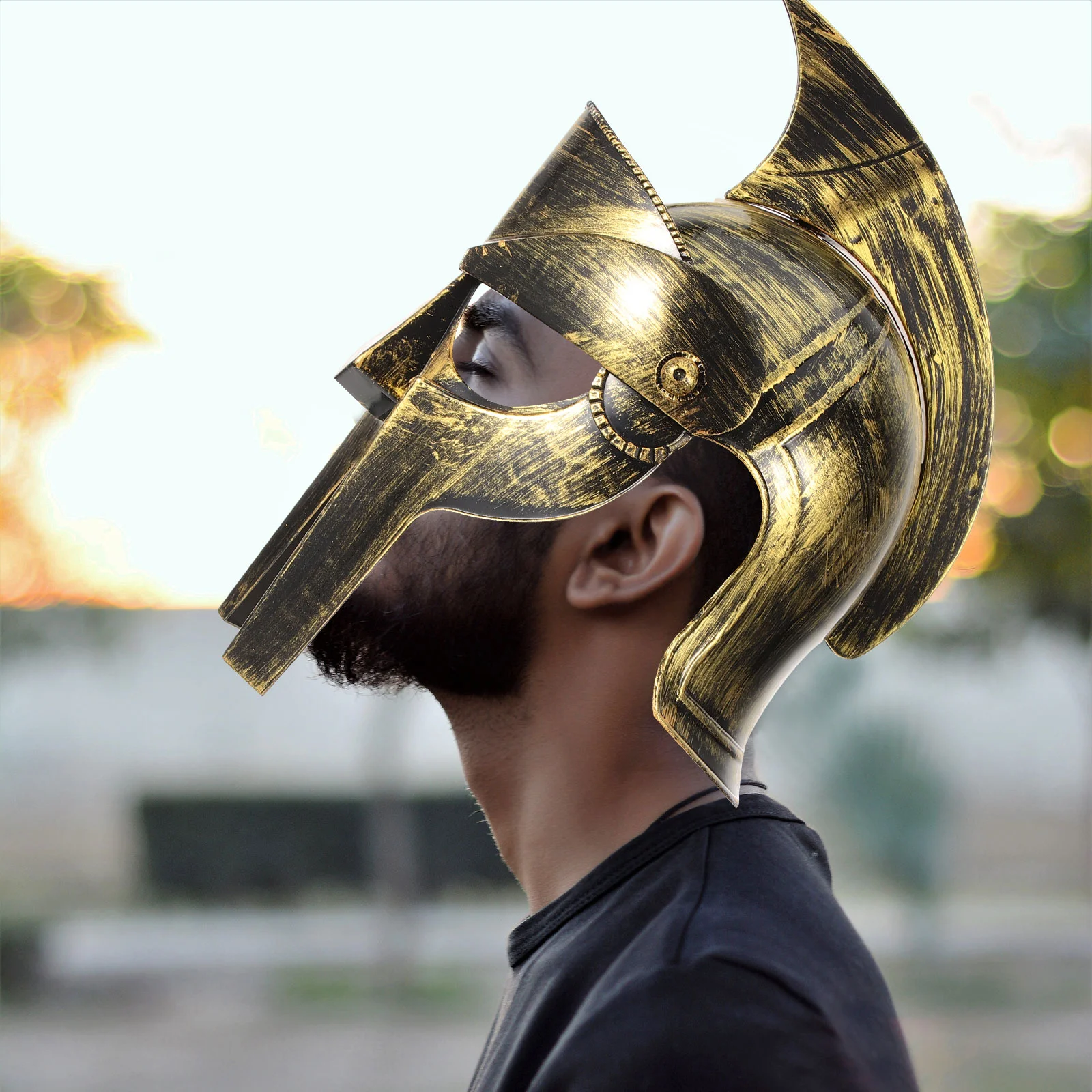 Реквизит для выступлений вечерние шляпы древний римский детский костюм рыцаря и