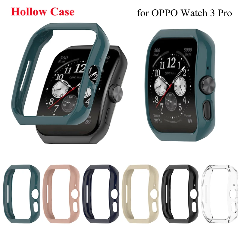 

Защитный чехол из поликарбоната для OPPO Watch 3 Pro, полый чехол для экрана, противоударный защитный бампер для OPPO Watch 3 Pro