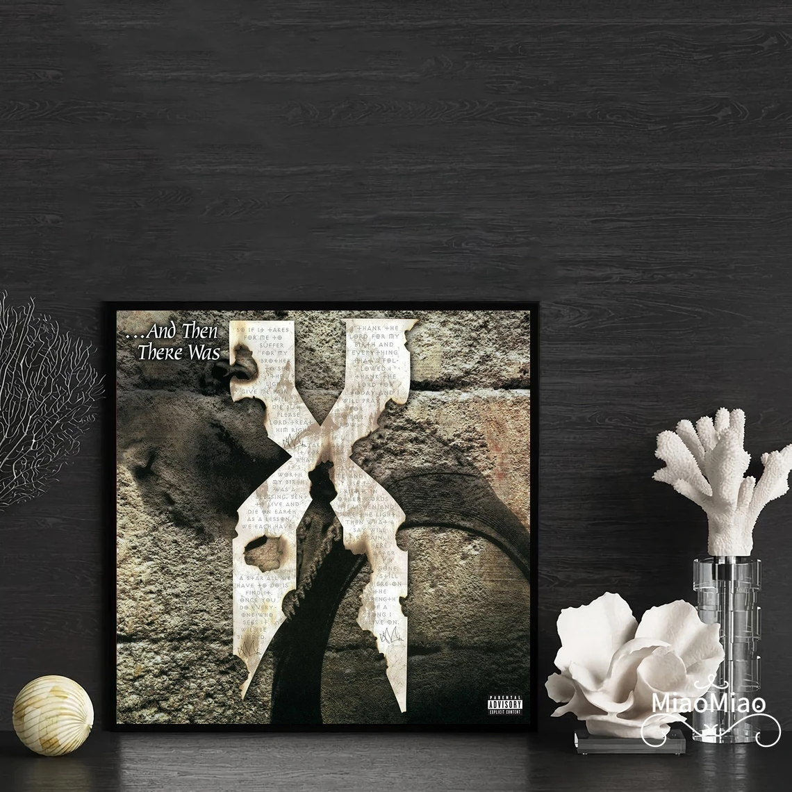 

DMX и затем была X Музыкальный альбом, Обложка, постер, холст, Художественная печать, домашний декор, настенная живопись (без рамки)