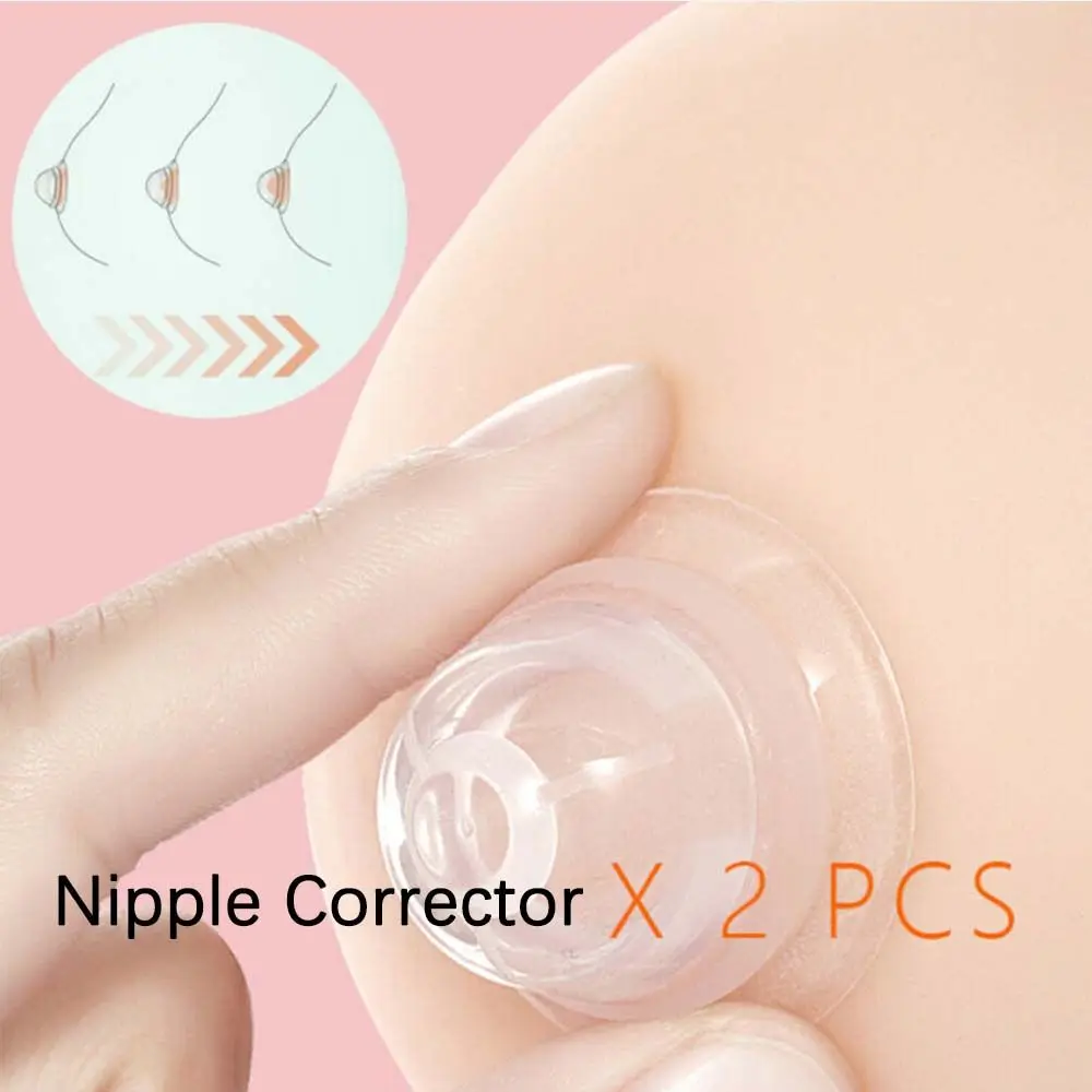 

for Flat Inverted Nipples Silicone Women Nipple Corrector Nipples Aspirator Puller Nipple Massager Pregnant Accessories