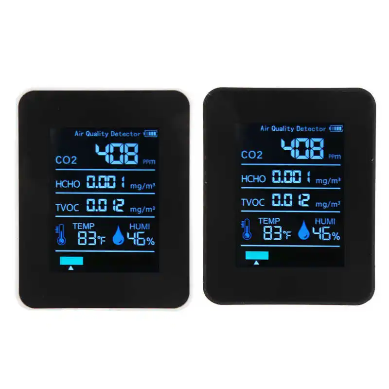 

Тестер CO2 5 в 1, детектор качества воздуха для офиса